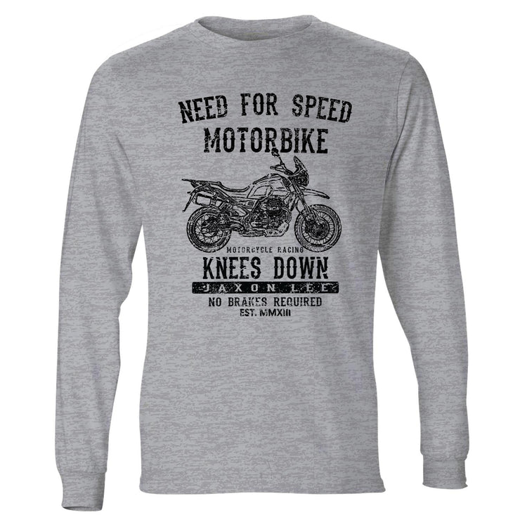 JL Speed Illustration For A Moto Guzzi V85 TT Motorbike Fan LS-Tshirt