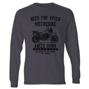 JL Speed Illustration For A Moto Guzzi V85 TT Motorbike Fan LS-Tshirt
