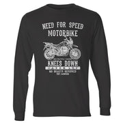 JL Speed Illustration For A Moto Guzzi V85 TT Motorbike Fan LS-Tshirt