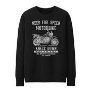 JL Speed Illustration For A Moto Guzzi V85 TT Motorbike Fan Jumper