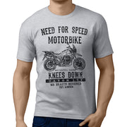 JL Speed Illustration For A Moto Guzzi V85 TT Motorbike Fan T-shirt