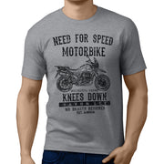 JL Speed Illustration For A Moto Guzzi V85 TT Motorbike Fan T-shirt