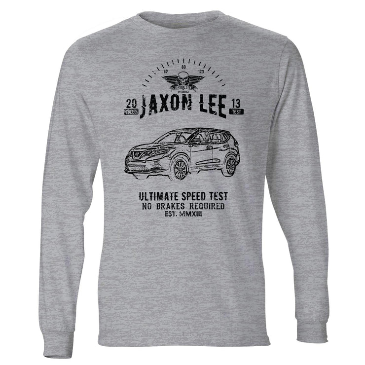 JL Speed Illustration For A Nissan Rogue Motorcar Fan LS-Tshirt