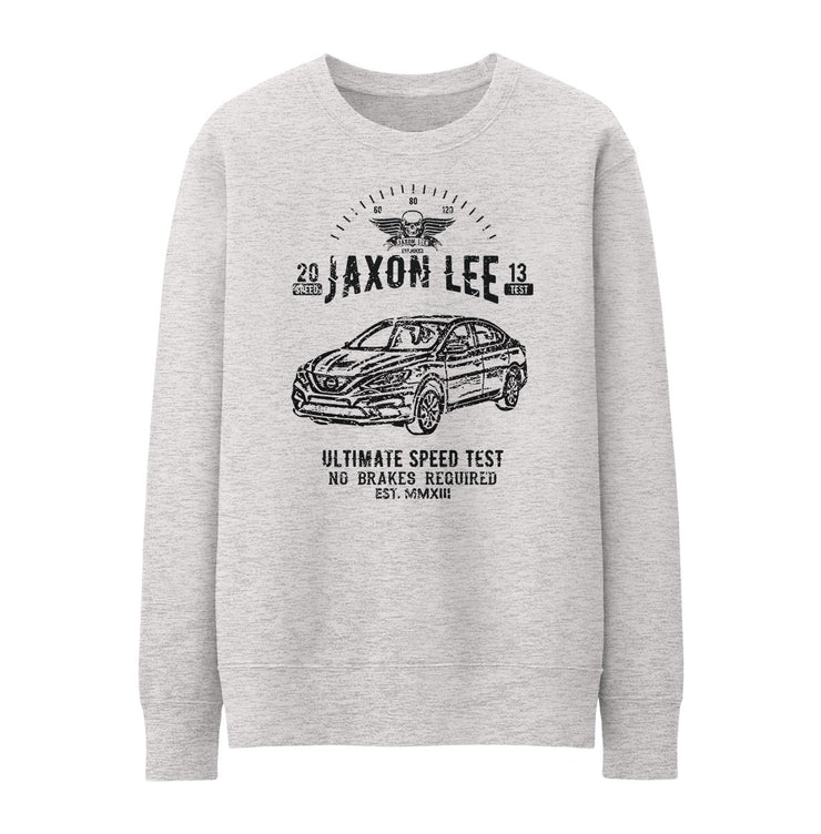JL Speed Illustration For A Nissan Sentra Motorcar Fan Jumper