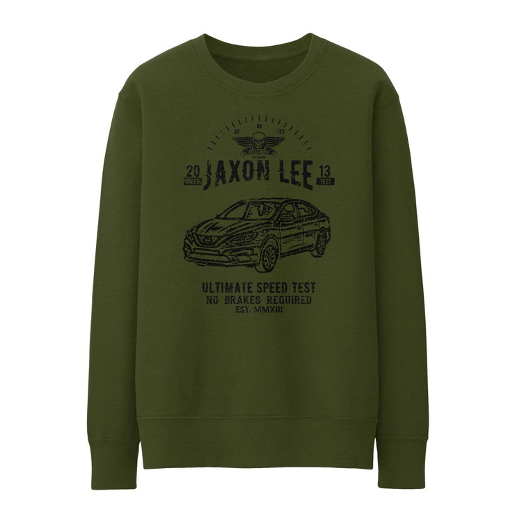 JL Speed Illustration For A Nissan Sentra Motorcar Fan Jumper