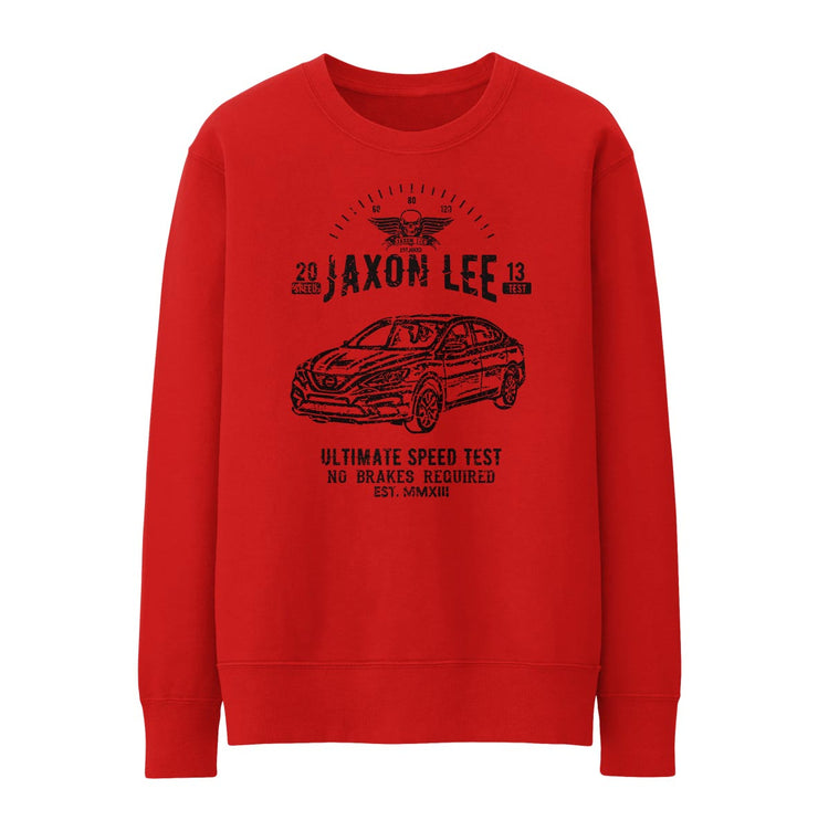 JL Speed Illustration For A Nissan Sentra Motorcar Fan Jumper