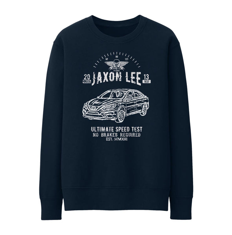 JL Speed Illustration For A Nissan Sentra Motorcar Fan Jumper