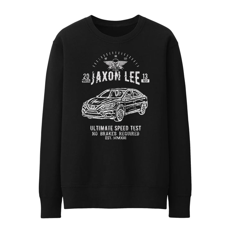 JL Speed Illustration For A Nissan Sentra Motorcar Fan Jumper