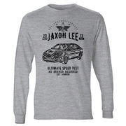 JL Speed Illustration For A Nissan Sentra Motorcar Fan LS-Tshirt