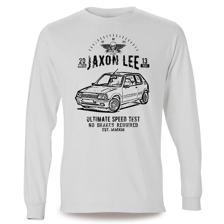 JL Speed Illustration For A Peugeot 205 GTI Motorcar Fan LS-Tshirt