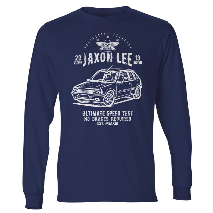 JL Speed Illustration For A Peugeot 205 GTI Motorcar Fan LS-Tshirt