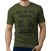 JL Speed Illustration For A Piaggio Liberty 50 Motorbike Fan T-shirt