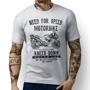 JL Speed Illustration For A Suzuki Katana GSX 750F 2007 Motorbike Fan T-shirt