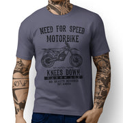 JL Speed Illustration For A Suzuki RMZ 450 2016 Motorbike Fan T-shirt