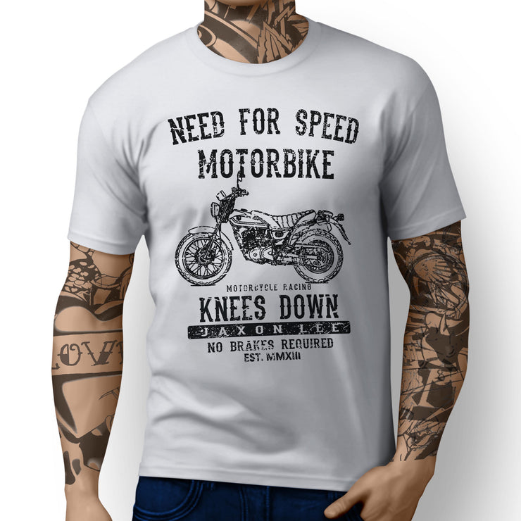 JL Speed Illustration For A Suzuki VanVan 2017 Motorbike Fan T-shirt