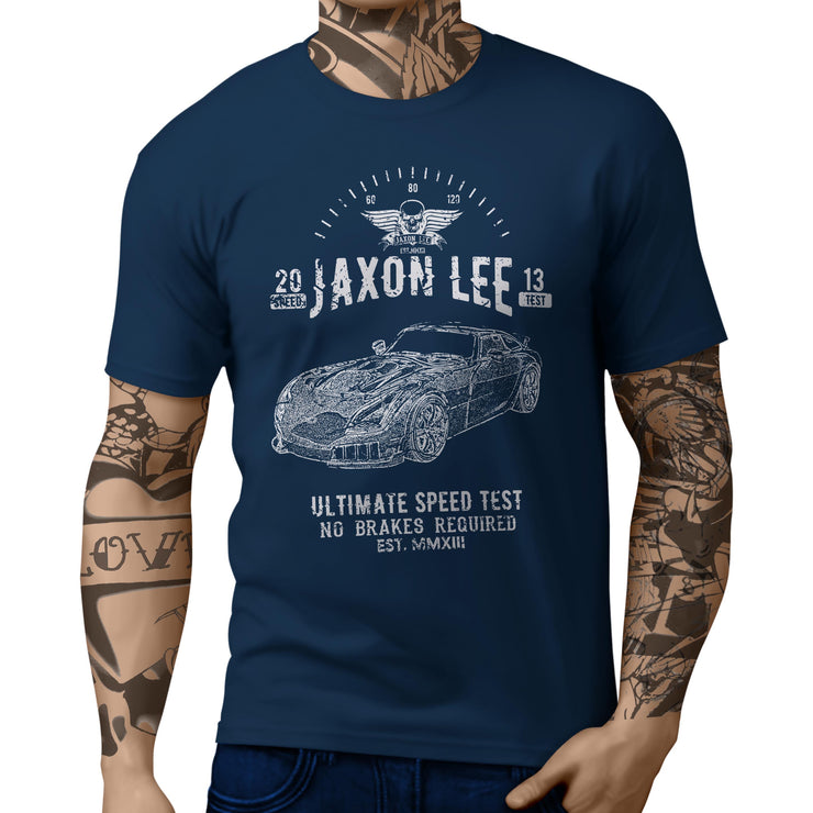 JL Speed Illustration For A TVR Sagaris Motorcar Fan T-shirt