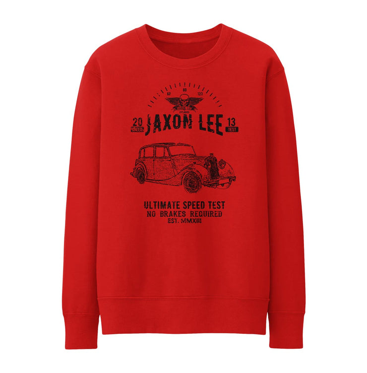 JL Speed Illustration For A Triumph Renown 1952 Motorcar Fan Jumper