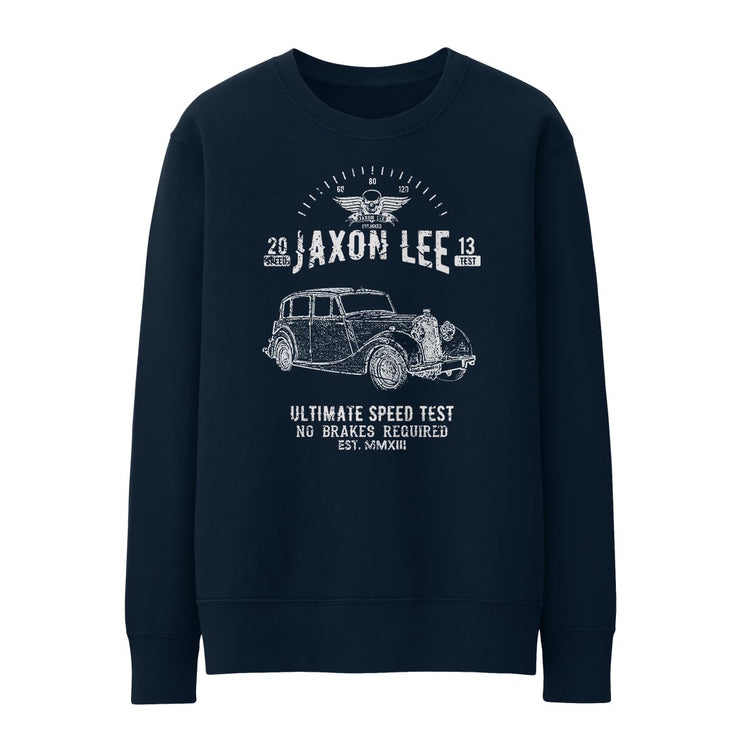 JL Speed Illustration For A Triumph Renown 1952 Motorcar Fan Jumper