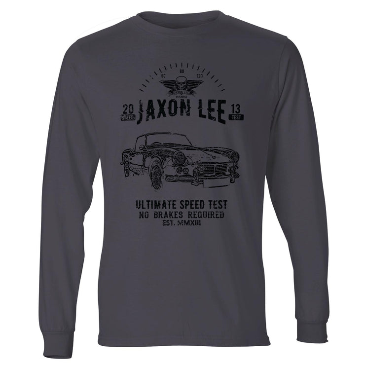 JL Speed Illustration For A Triumph Spitfire Mk2 1965 Motorcar Fan LS-Tshirt