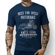 JL Speed Illustration For A Victory Cross Country Motorbike Fan T-shirt