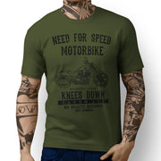 JL Speed Illustration For A Victory Vegas 8 Ball Motorbike Fan T-shirt