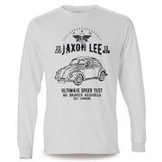 JL Speed illustration for a Volkswagen 1968 Beetle 1500 Limousine fan LS-Tshirt