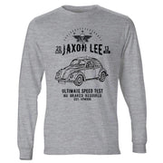 JL Speed illustration for a Volkswagen 1968 Beetle 1500 Limousine fan LS-Tshirt