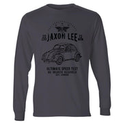 JL Speed illustration for a Volkswagen 1968 Beetle 1500 Limousine fan LS-Tshirt