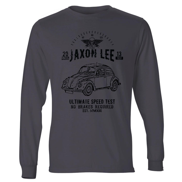 JL Speed illustration for a Volkswagen 1968 Beetle 1500 Limousine fan LS-Tshirt