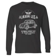 JL Speed illustration for a Volkswagen 1968 Beetle 1500 Limousine fan LS-Tshirt