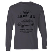 JL Speed illustration for a Volkswagen 1974 Beetle Motorcar fan LS-Tshirt