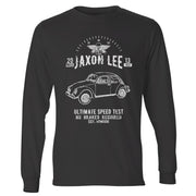 JL Speed illustration for a Volkswagen 1974 Beetle Motorcar fan LS-Tshirt