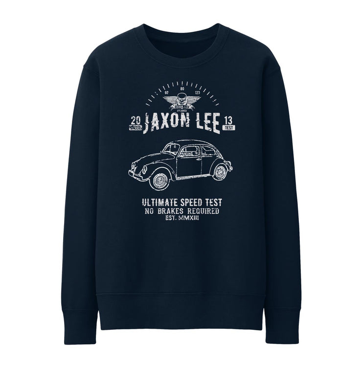 JL Speed illustration for a Volkswagen 1974 Beetle Motorcar fan Jumper