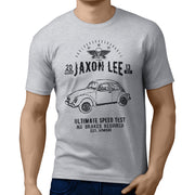 JL Speed illustration for a Volkswagen 1974 Beetle Motorcar fan T-shirt