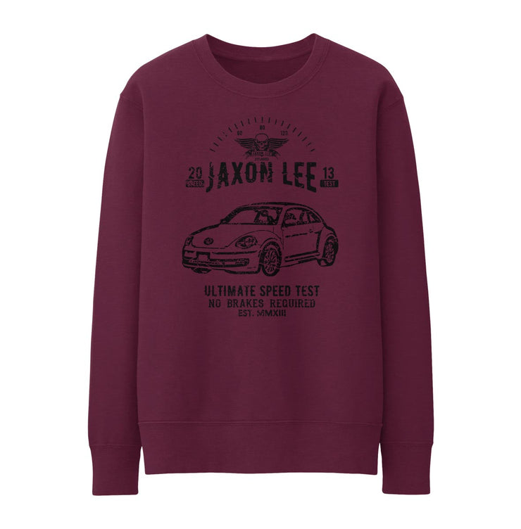 JL Speed illustration for a Volkswagen Beetle 2012 Motorcar fan Jumper