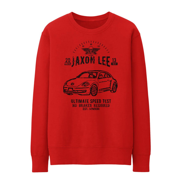 JL Speed illustration for a Volkswagen Beetle 2012 Motorcar fan Jumper