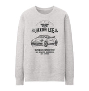 JL Speed illustration for a Volkswagen Beetle Cabriolet Motorcar fan Jumper