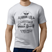 JL Speed illustration for a Volkswagen Beetle Cabriolet Motorcar fan T-shirt
