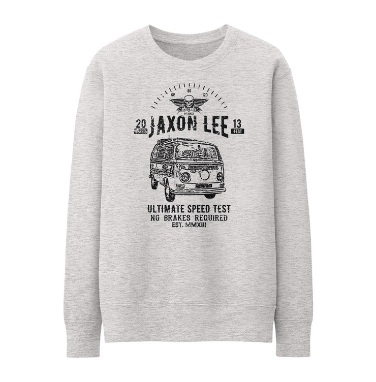 JL Speed illustration for a Volkswagen Campervan 1968 fan Jumper