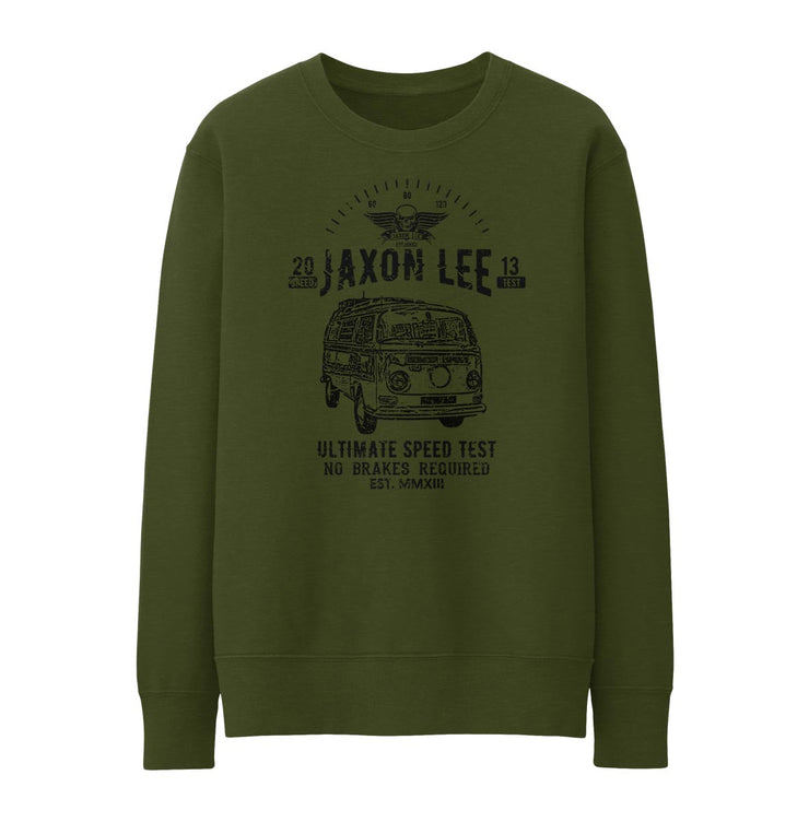JL Speed illustration for a Volkswagen Campervan 1968 fan Jumper