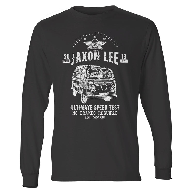 JL Speed illustration for a Volkswagen Campervan 1968 fan LS-Tshirt