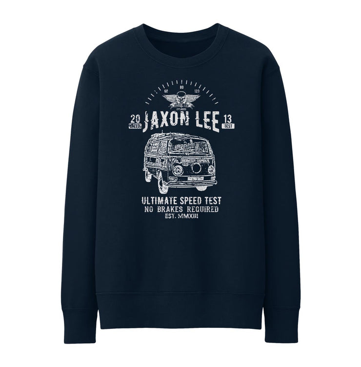 JL Speed illustration for a Volkswagen Campervan 1968 fan Jumper