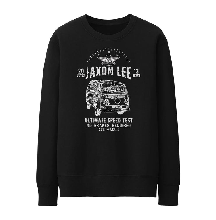 JL Speed illustration for a Volkswagen Campervan 1968 fan Jumper