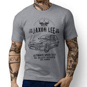 JL Speed Illustration For A Ford Fiesta RS Turbo Motorcar Fan T-shirt