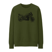 JL Illustration For A Suzuki Bandit 1250SA 2012 Motorbike Fan Jumper