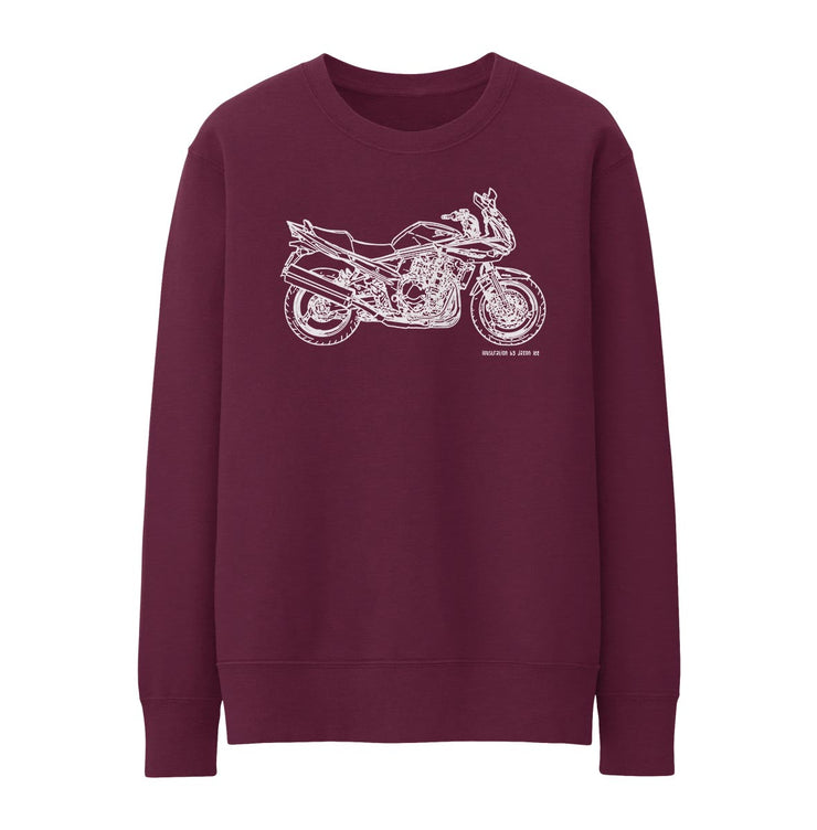 JL Illustration For A Suzuki Bandit 1250SA 2012 Motorbike Fan Jumper