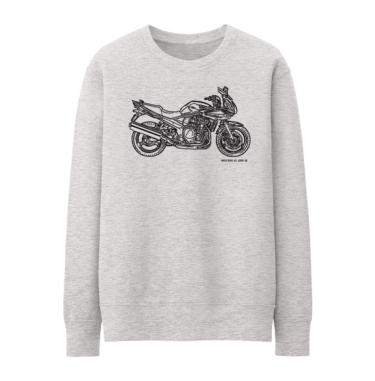 JL Illustration For A Suzuki Bandit 650 GSF650S 2007 Motorbike Fan Jumper