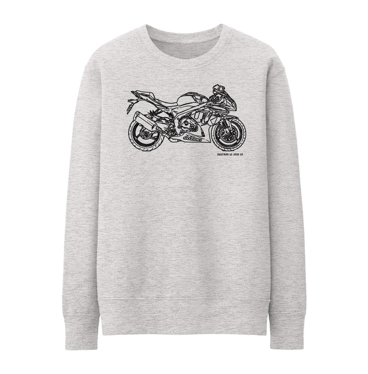 JL Illustration For A Suzuki GSXR 1000 2015 Motorbike Fan Jumper