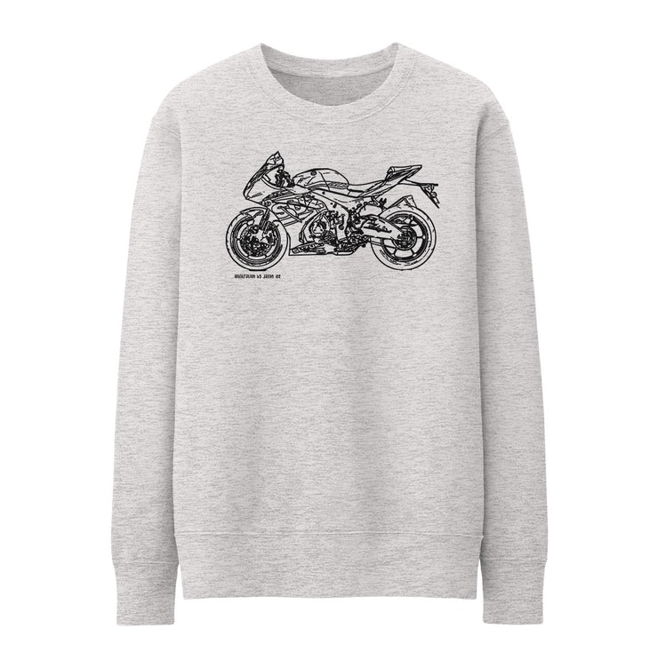 JL Illustration For A Suzuki GSXR 1000 R 2017 Motorbike Fan Jumper