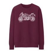 JL Illustration For A Suzuki GSXR 1000 R 2017 Motorbike Fan Jumper